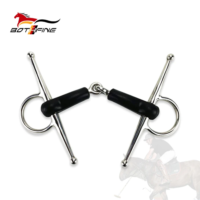 Rubber Snaffle Bits